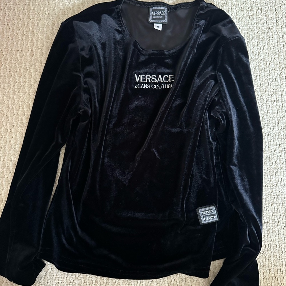 Authentic Versace Jeans Couture Velvet Shirt